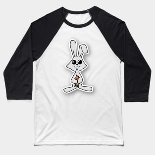 Just a Cute Bunny With a Carrot Baseball T-Shirt